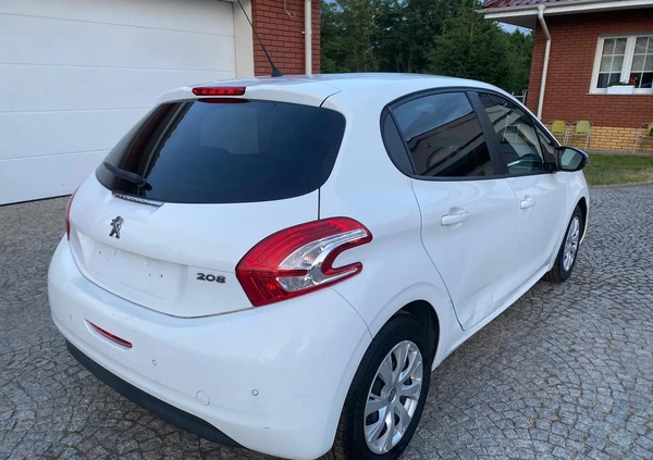Peugeot 208 cena 19900 przebieg: 62475, rok produkcji 2015 z Turek małe 121